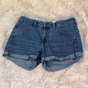 BLUE JEAN SHORTS SIZE 4